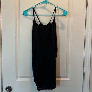 Lululemon Black Flowy Tank Size 12
